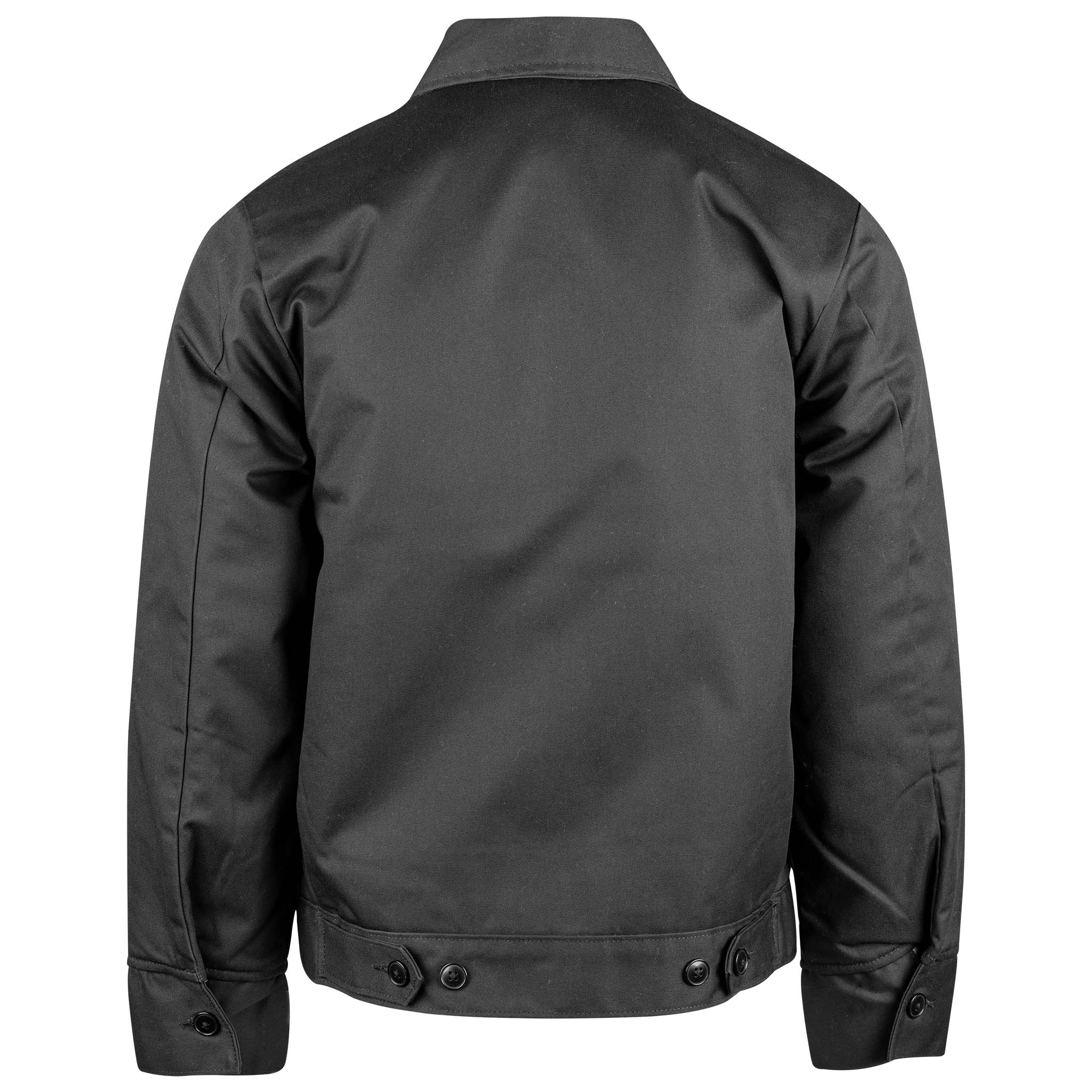 Insulated Eisenhower Jacket Black Back