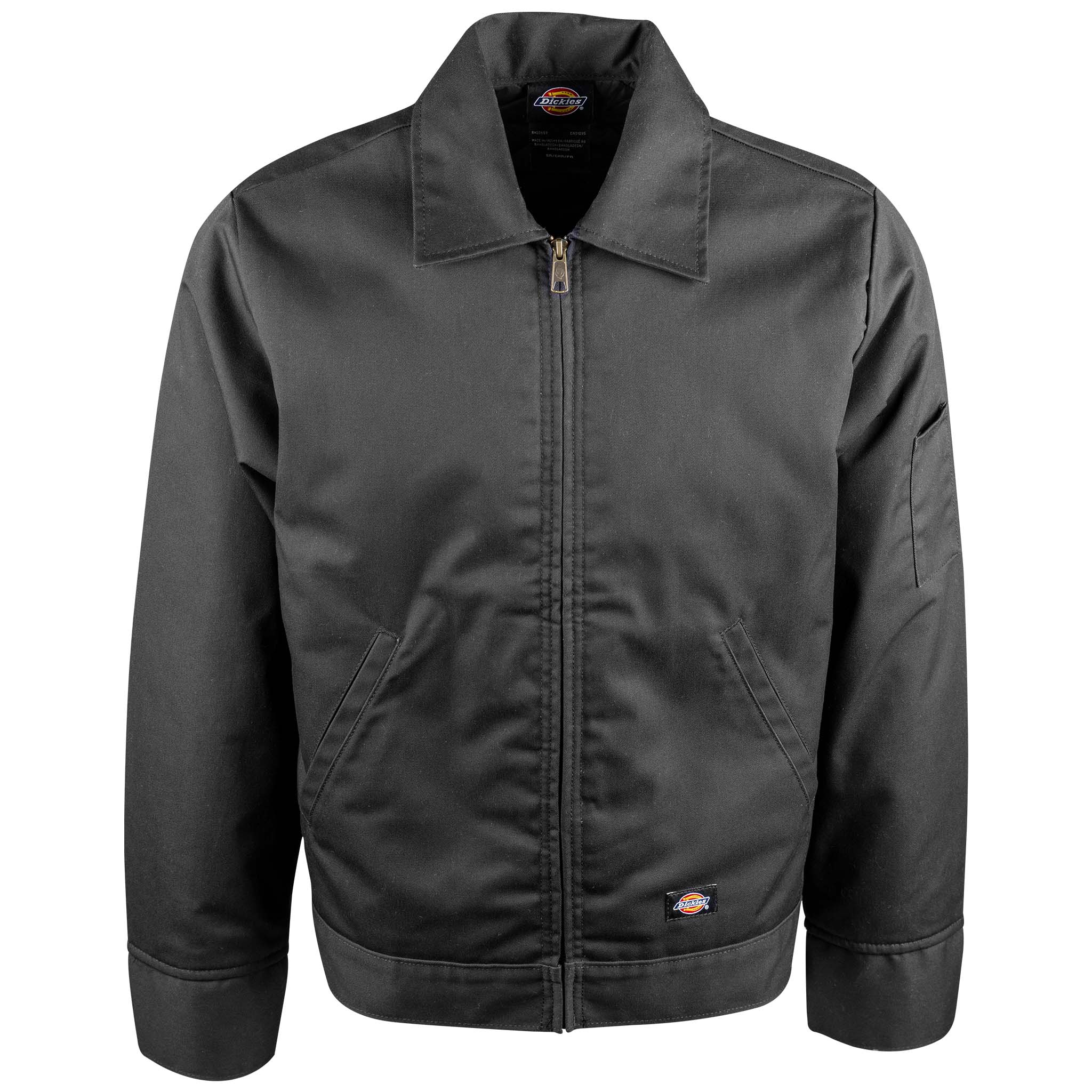 Insulated Eisenhower Jacket Black Front