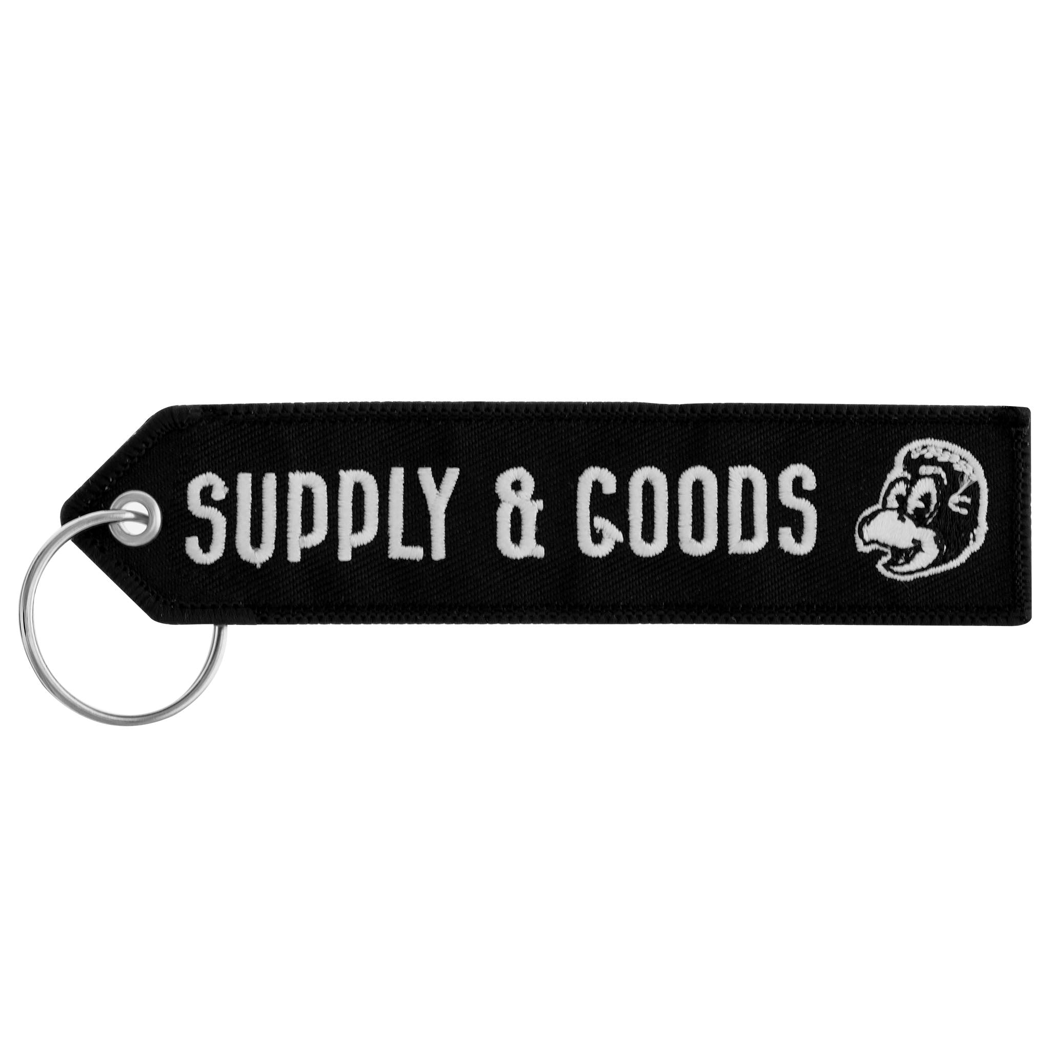 Parrot Embroidered Key Tag Back