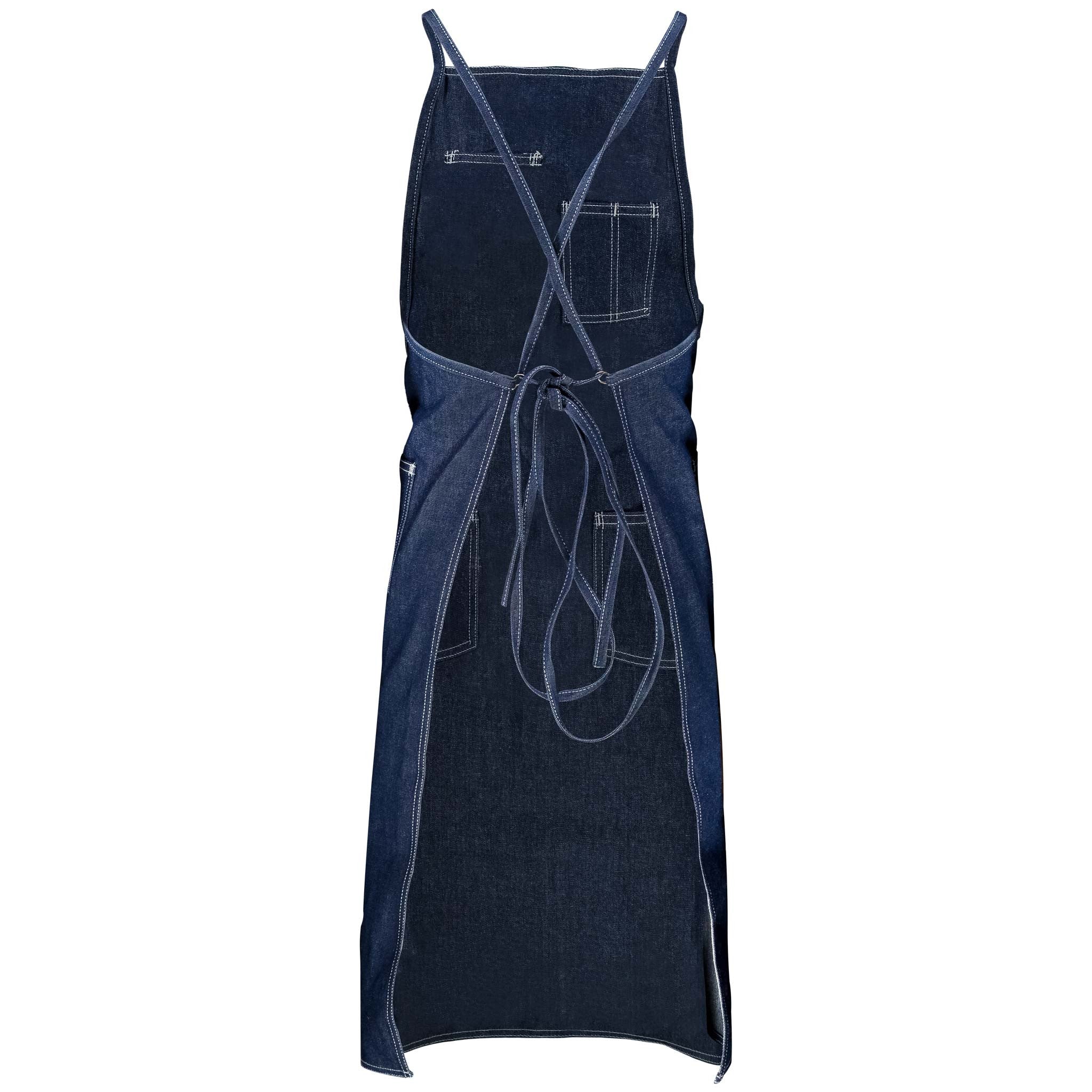 blue denim nice apron for work Machinist Apron