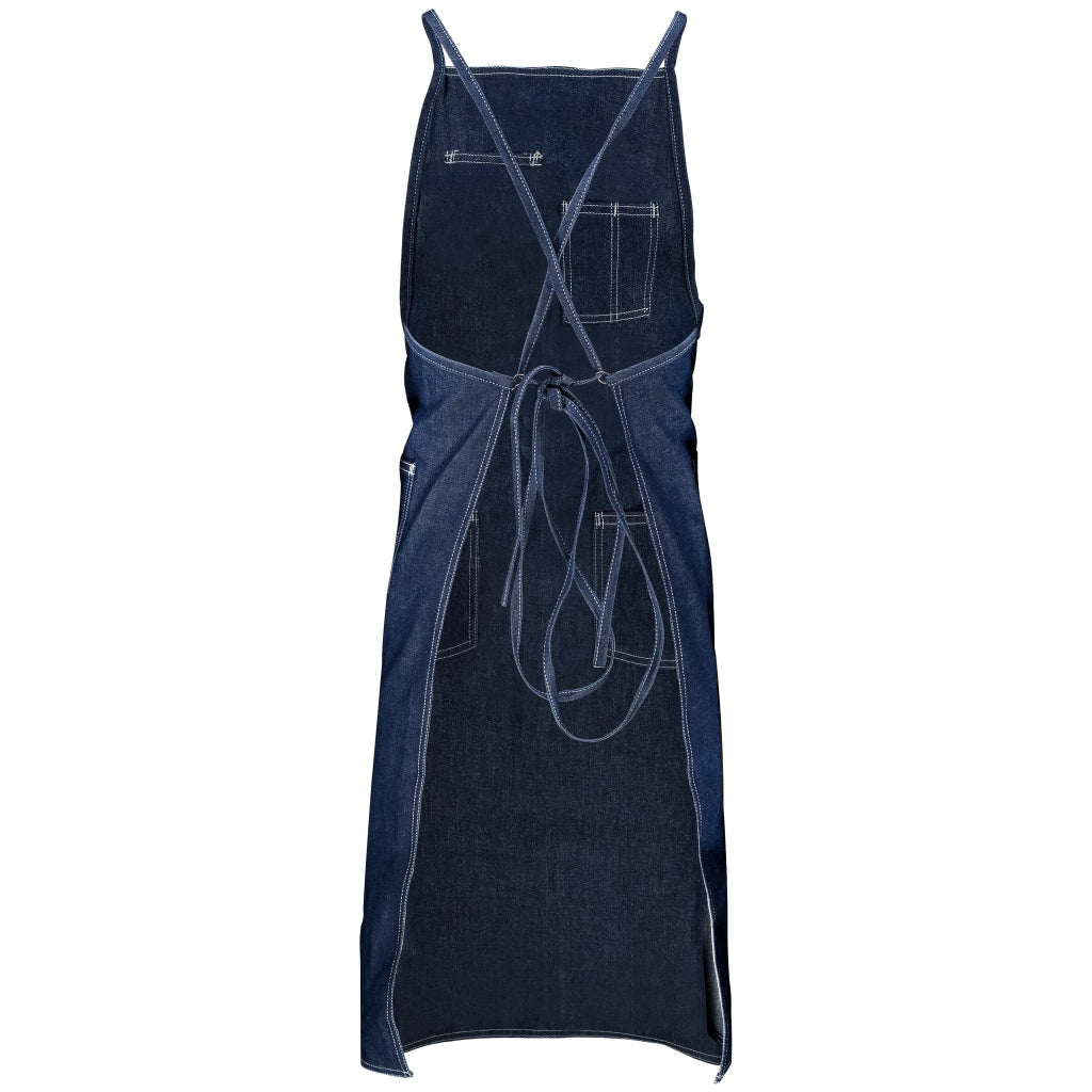 blue denim nice apron for work Machinist Apron