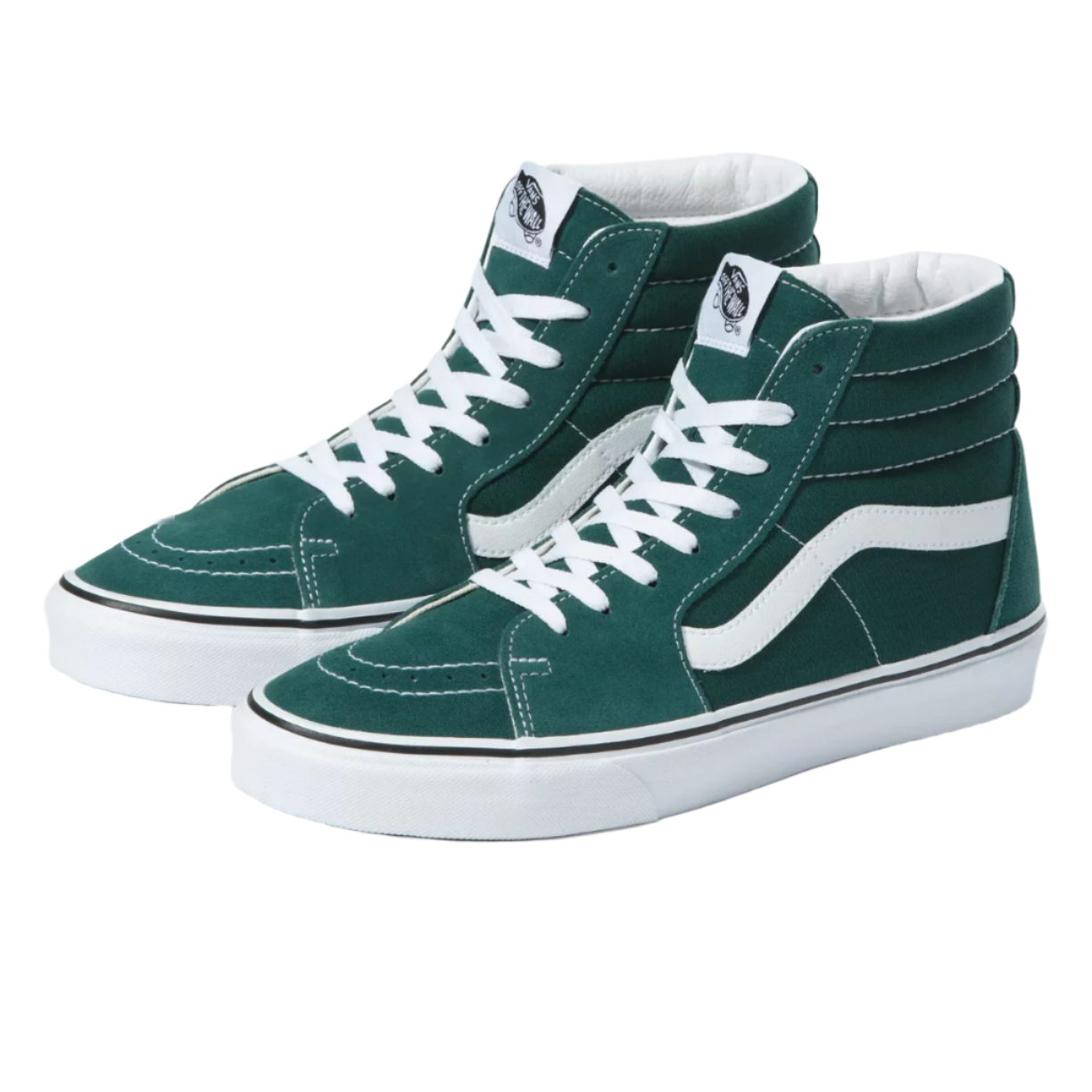 Sk8-Hi Bistro Green/True White