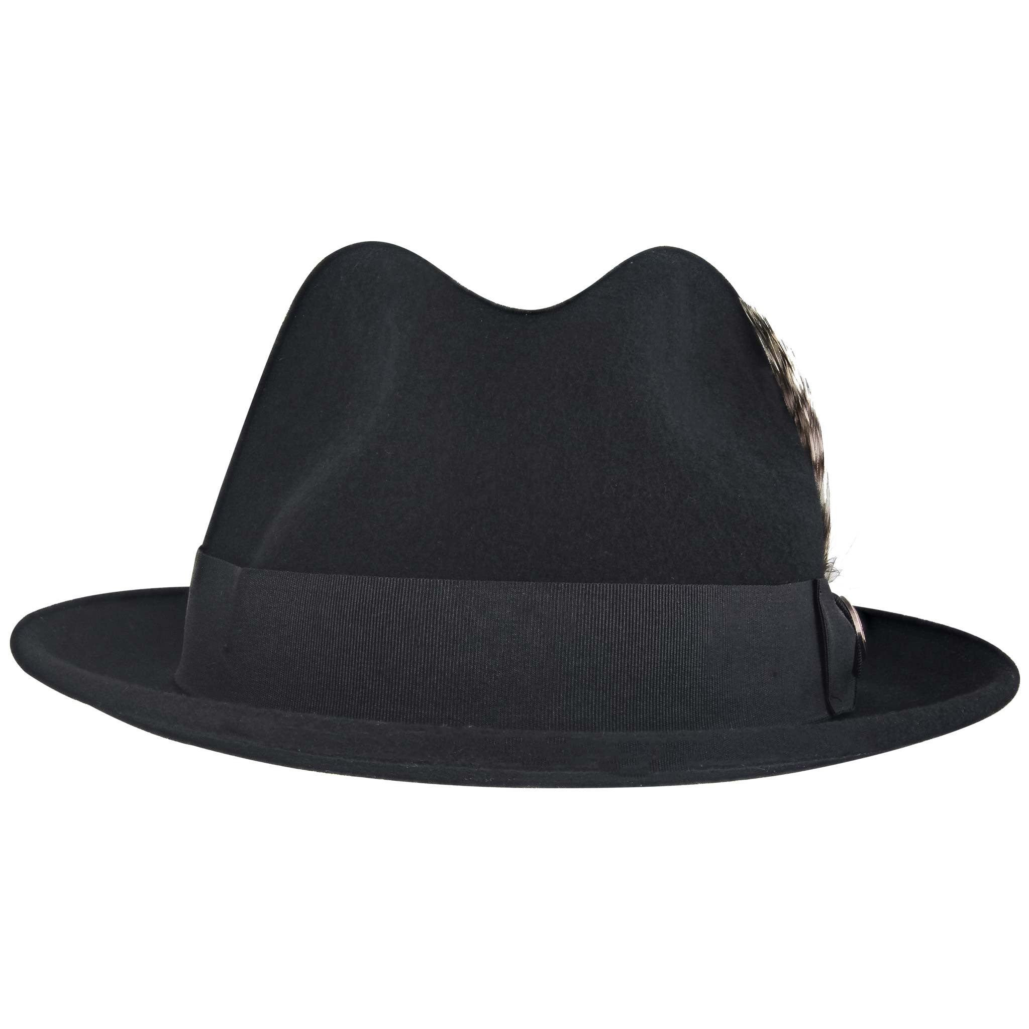 La Cuatro Fedora Black Gunthers Santa Ana