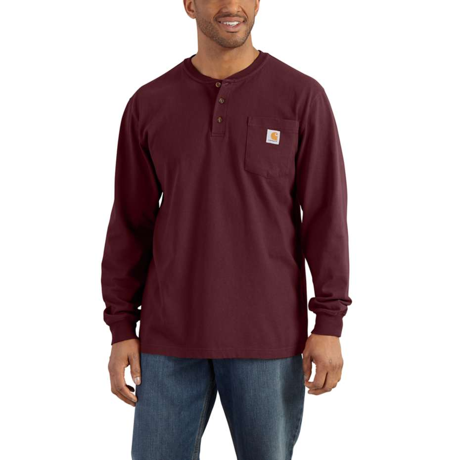 Workwear Henley Pocket LS