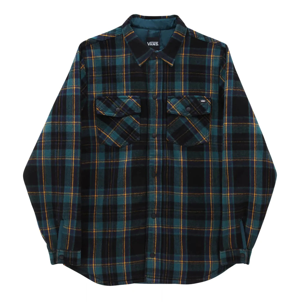 Vans | Brickell Reversible Shirt Black/Green Vans | Brickell Reversible Shirt Black/Green