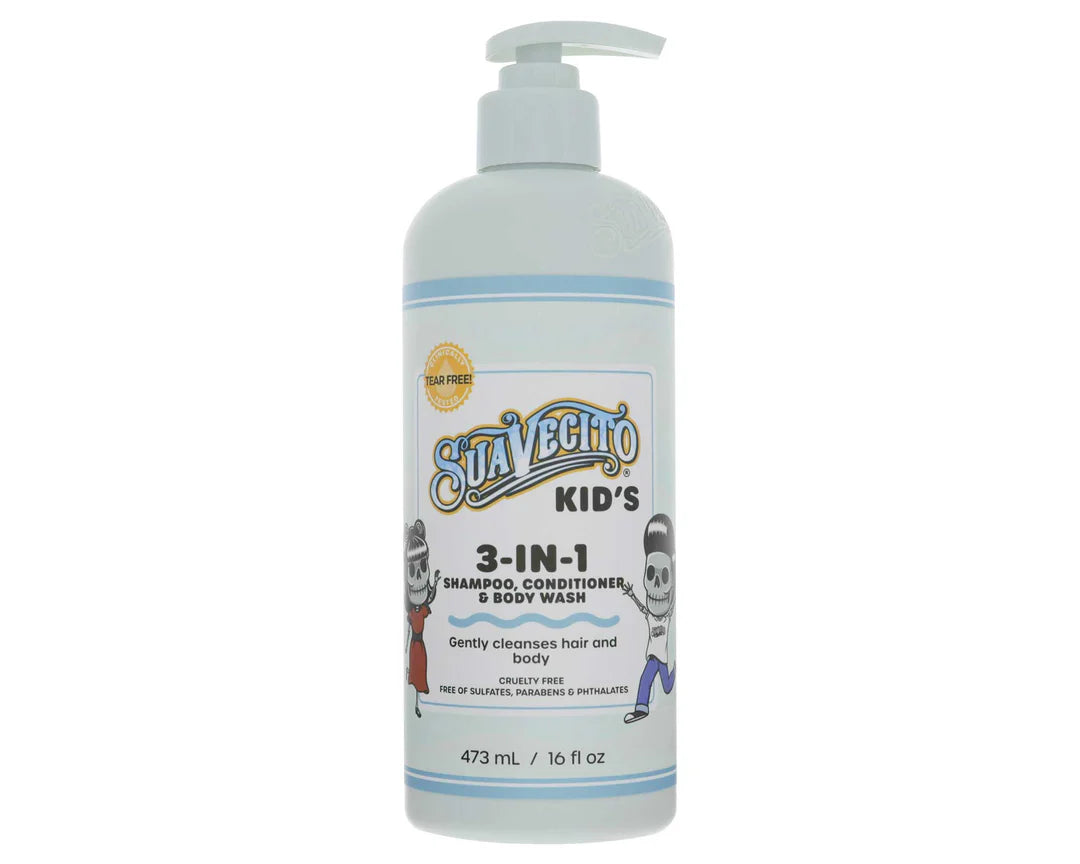 Kid's 3-in-1 Shampoo, Conditioner & Body Wash