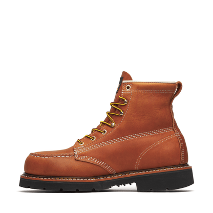 Tobacco Moc Steel Toe Boot 804-4189