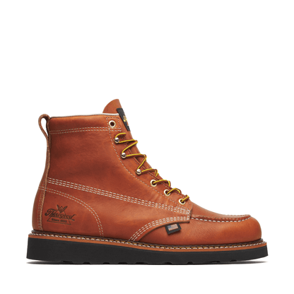 6" Tobacco Black Wedge Moc Toe Boot 814-4188