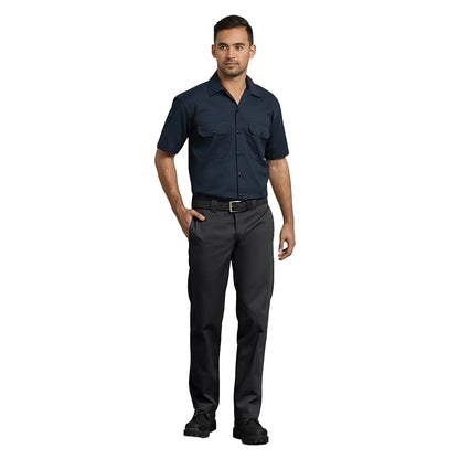 873 Slim Straight Work Pants Black