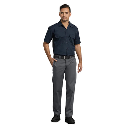 873 Slim Straight Work Pants Charcoal