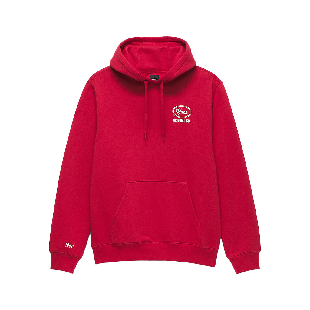 Auto Shop Pullover Hoodie Chili Pepper Red