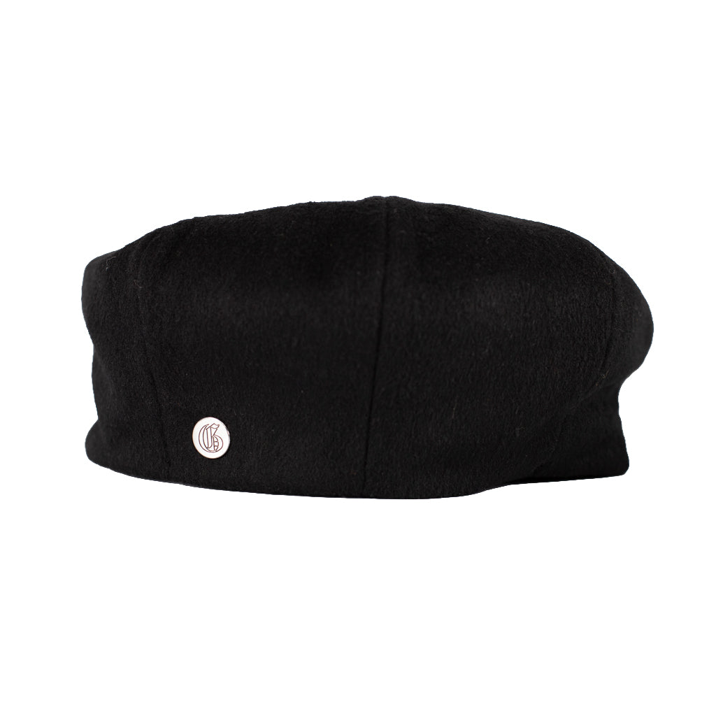 Big Apple Velvet Cap - Black