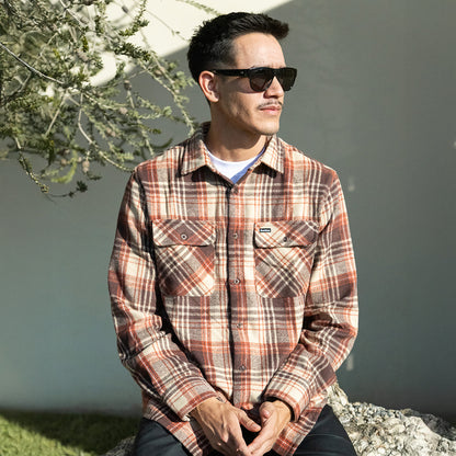 Birch Flannel Rust Plaid