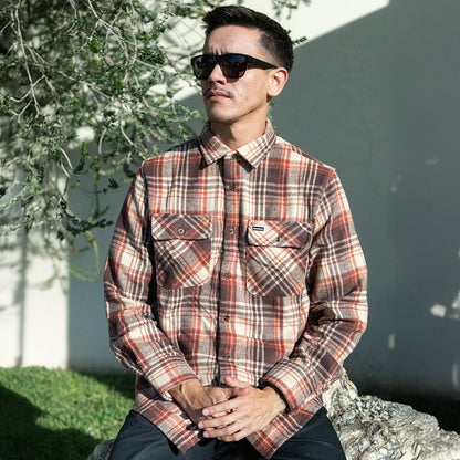Birch Flannel Rust Plaid