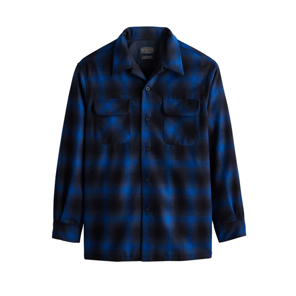 Board Shirt Blue/Black Plaid 24' Tall