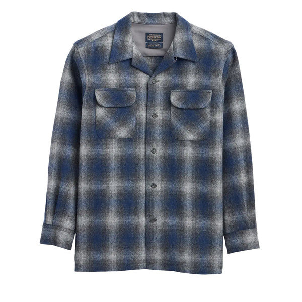 Pendleton | Board Shirt Charcoal/Navy Ombre 26' | Shirt – Gunthers