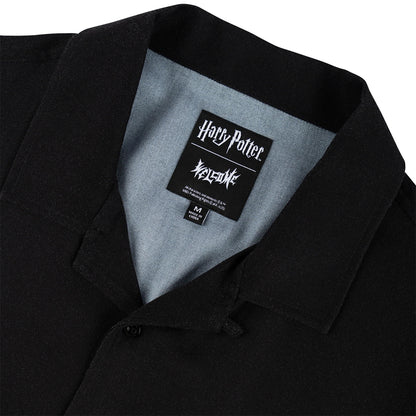 Black jacket with a Harry Potter label on a white background