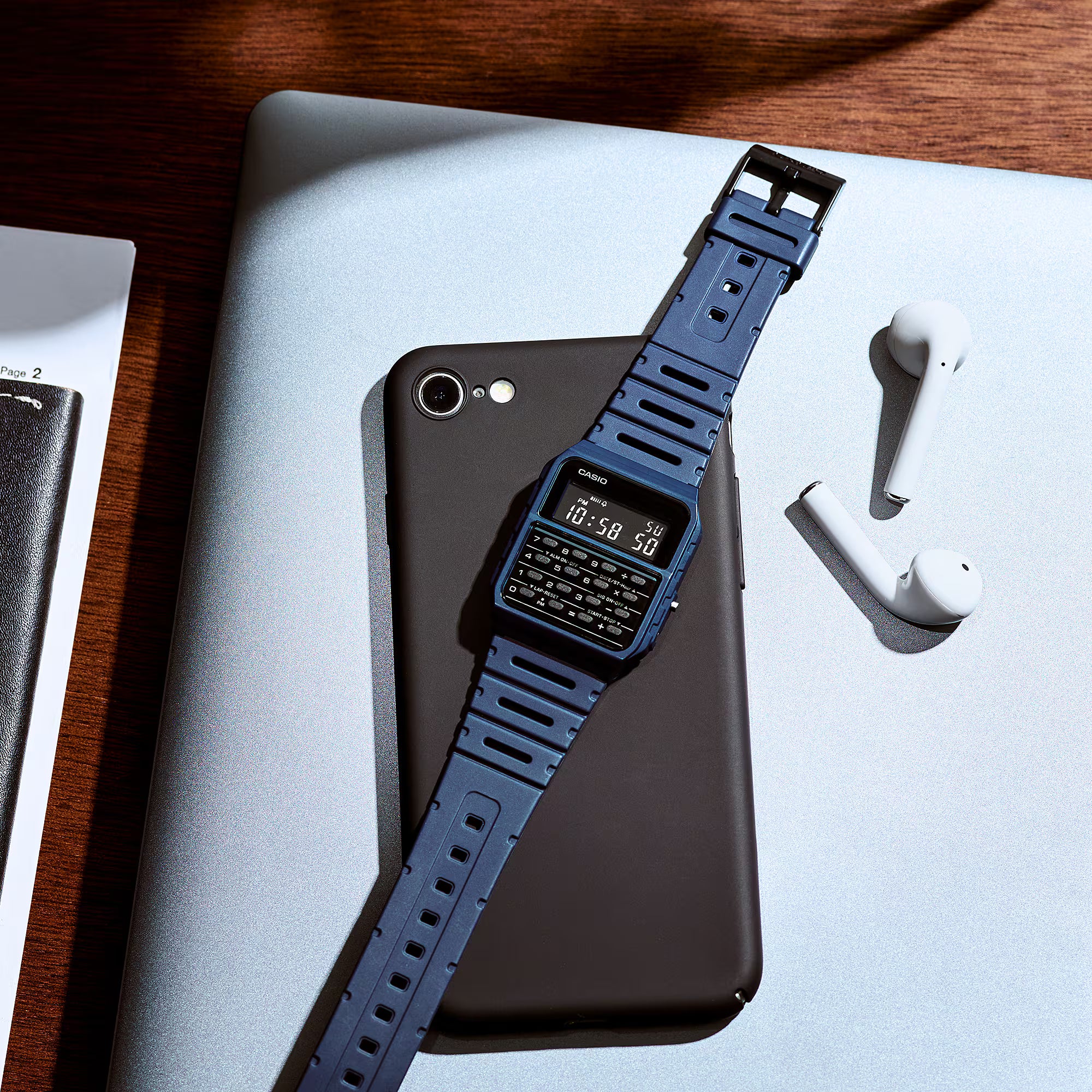 Navy Blue Data Bank Watch