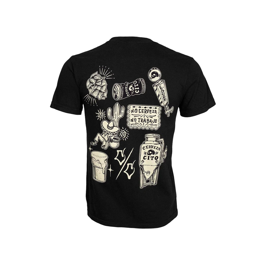 Cantina Flash Tee Black