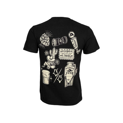 Cantina Flash Tee Black