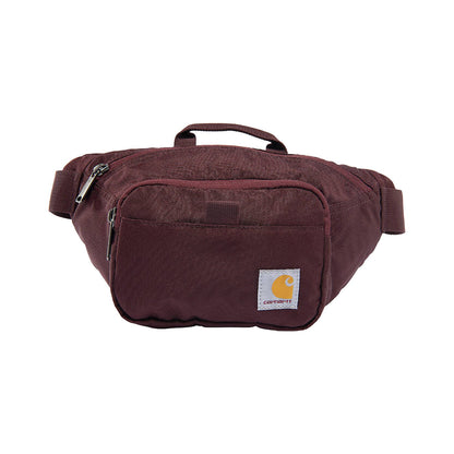 Brown waist bag with Carhartt logo on a white background