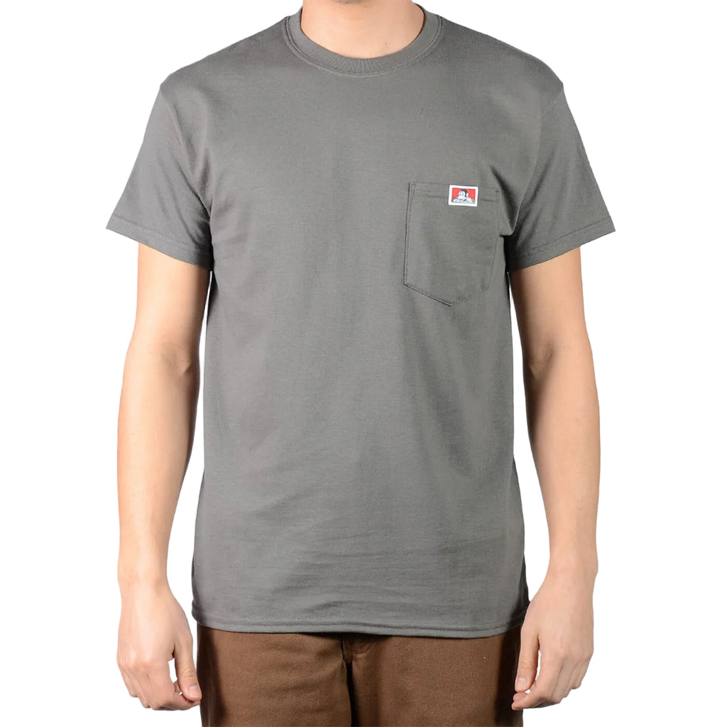 Classic Pocket Tee Charcoal