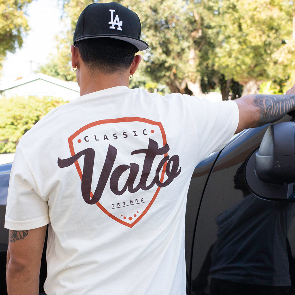 Classic Vato Shield Tee Cream