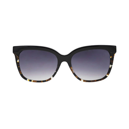 Cleo Black Monarch Smoke Gradient Lens