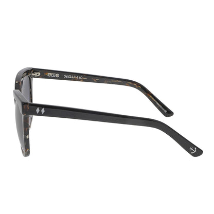 Cleo Black Monarch Smoke Gradient Lens