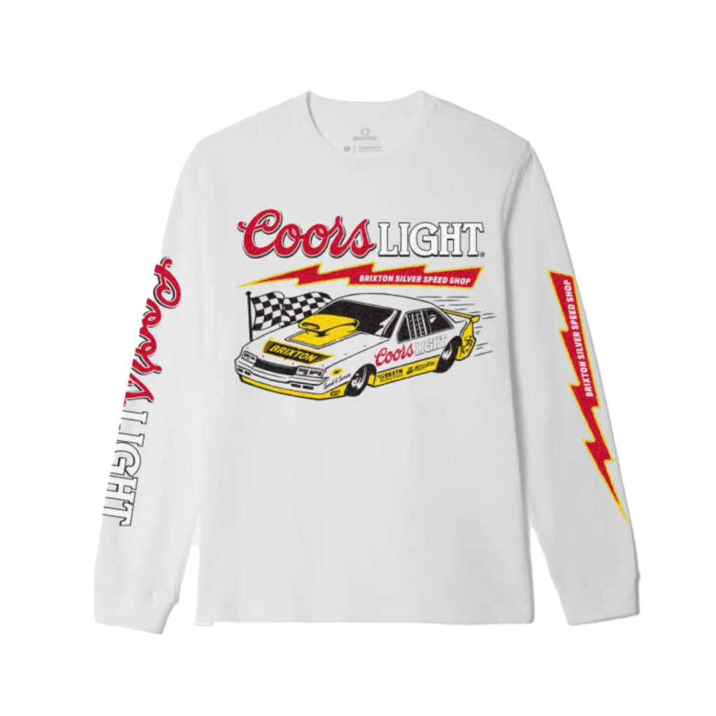 Coors Light Blower L/S Standard Tee White