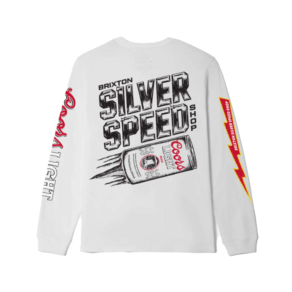 Coors Light Blower L/S Standard Tee White