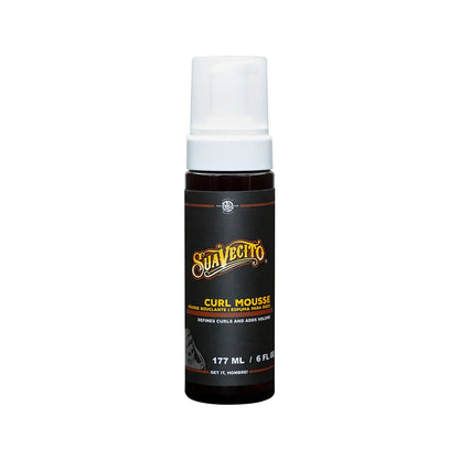 Bottle of Curl Mousse on a white background