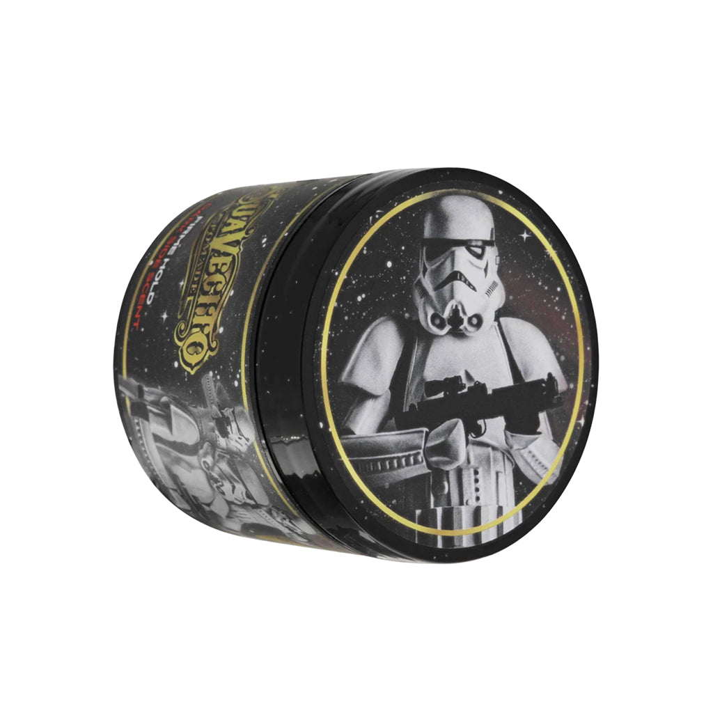Star Wars-themed product container with stormtrooper design on a white background