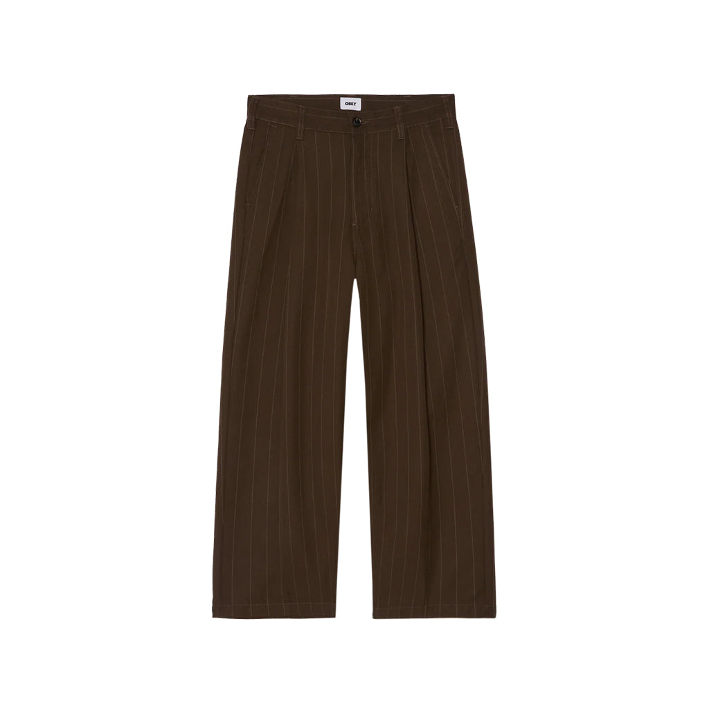 Dean Stripe Pleated Pant Wren Multi
