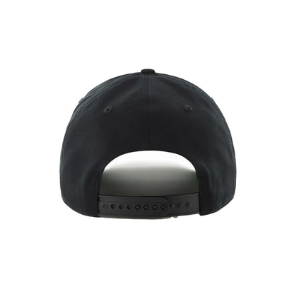 Black cap on a white background