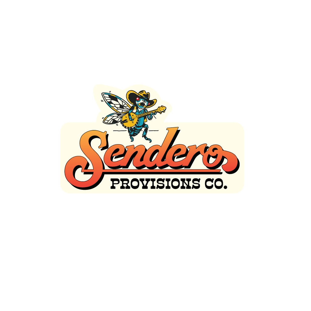 Logo of Senders Provisions Co. with a colorful character on a white background