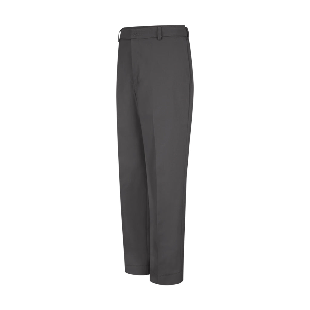 Dark gray pants on a white background