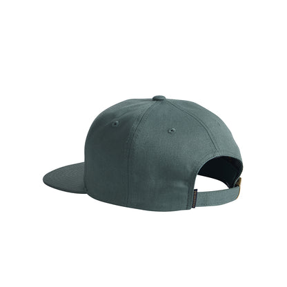 Green cap on a white background