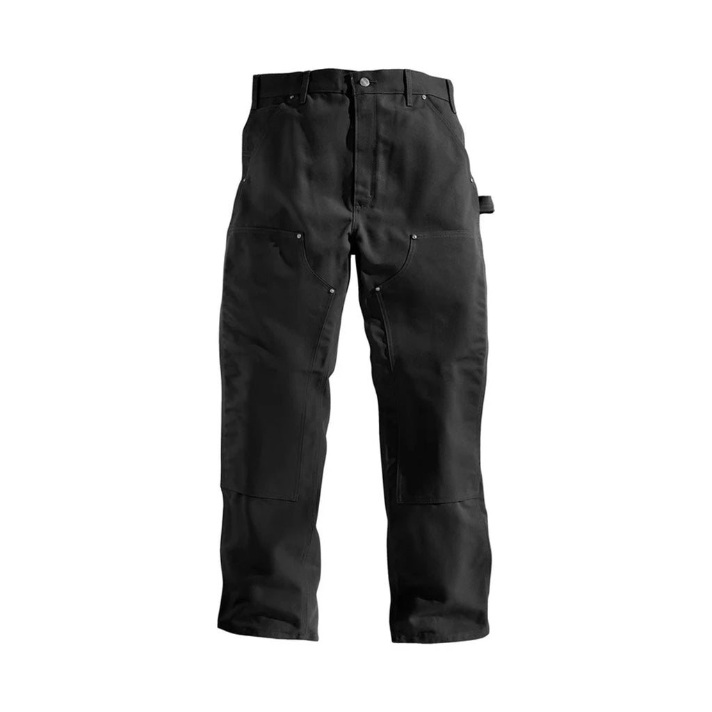Black pants on a white background