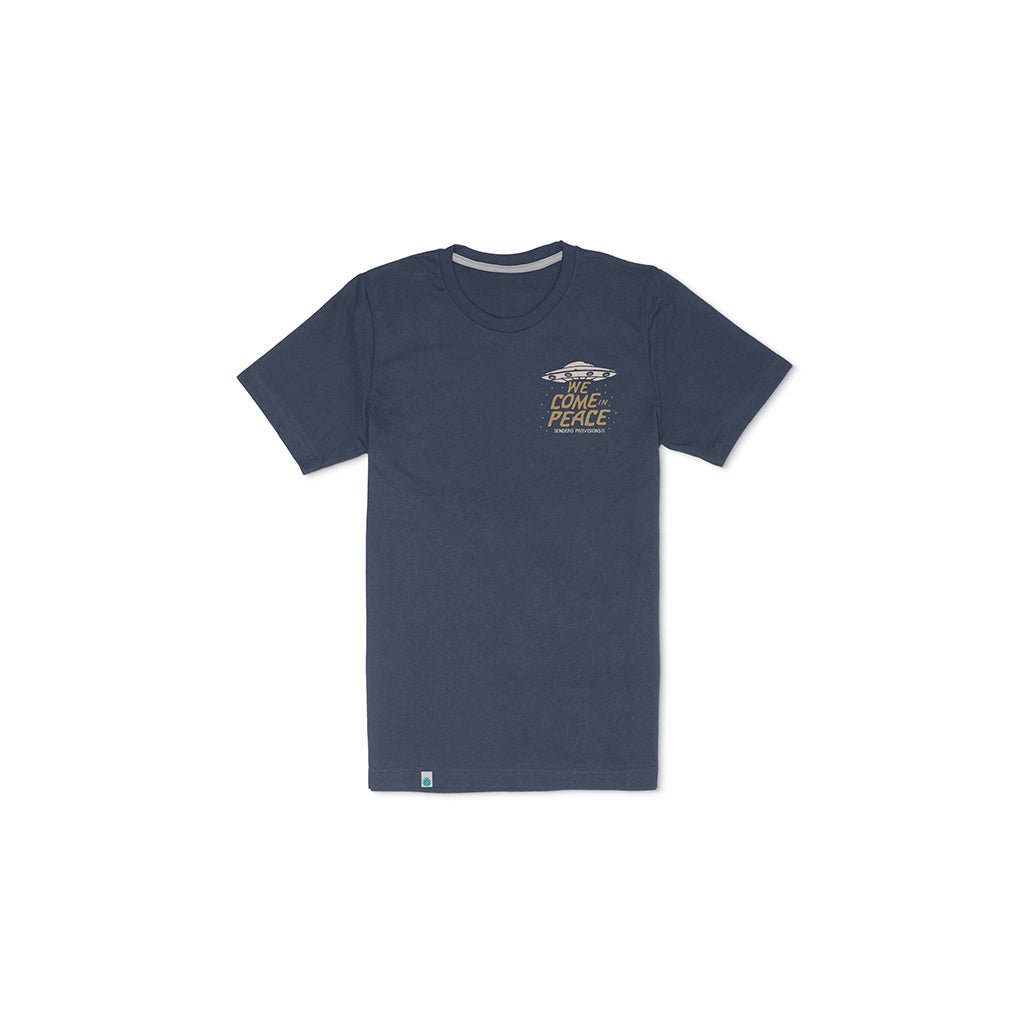 Charros & Aliens Tee Navy