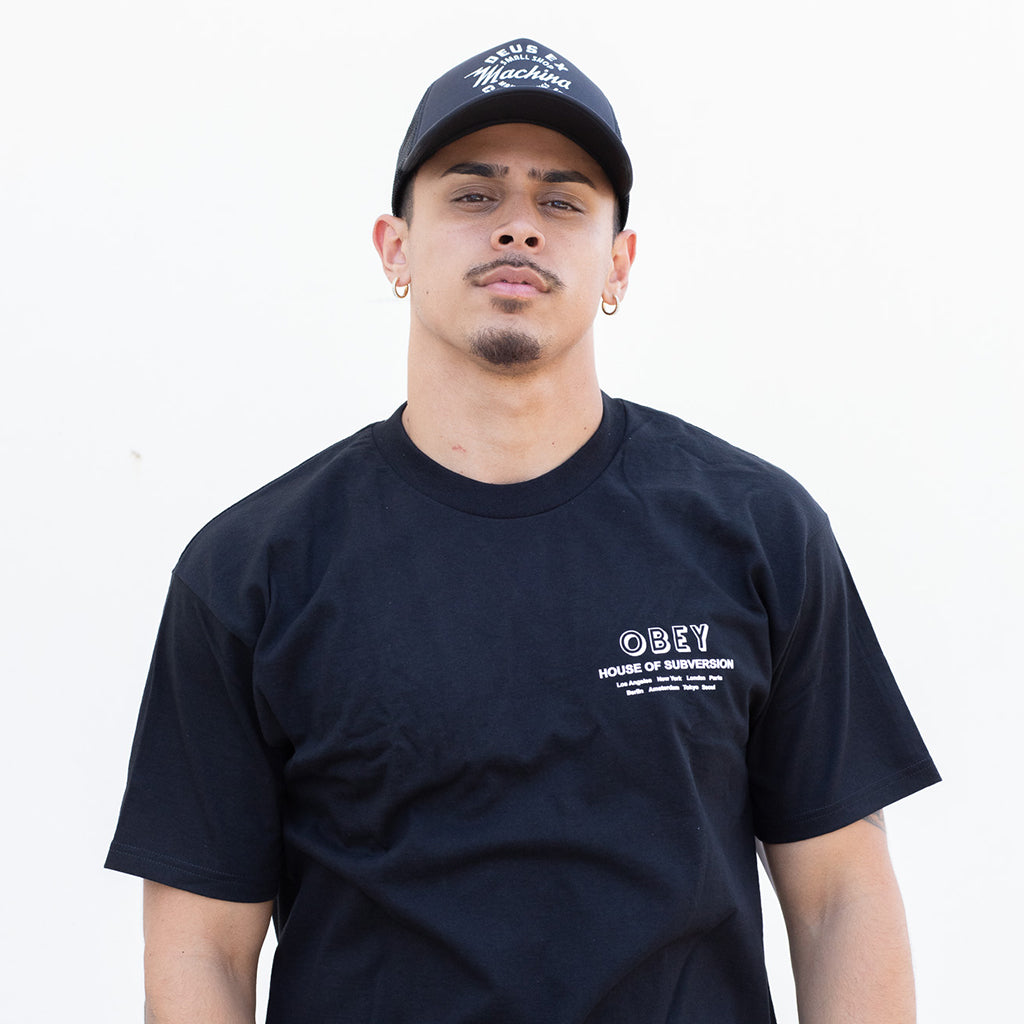 House of Subversion Tee Black