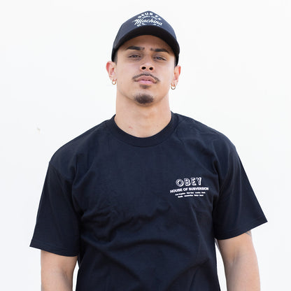 House of Subversion Tee Black