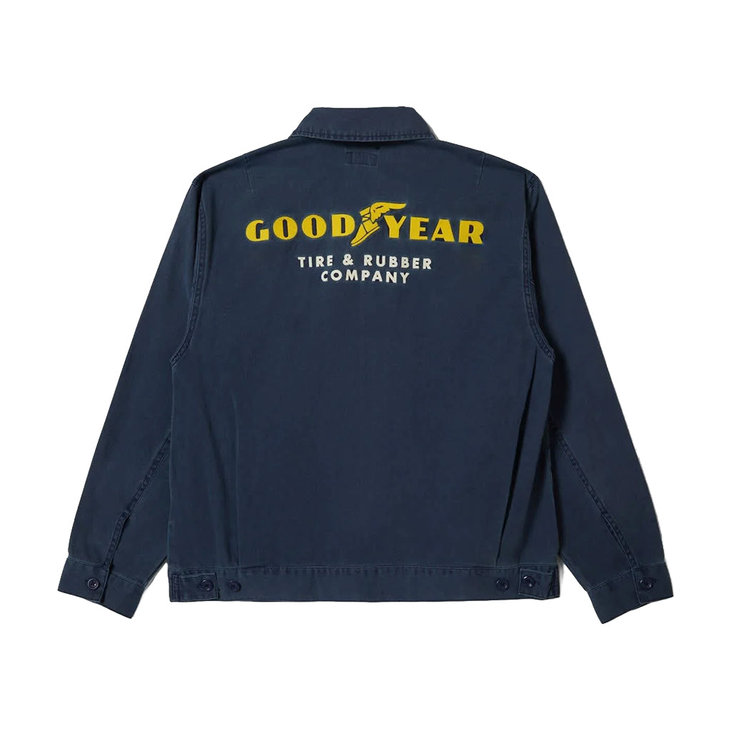 Brixton | Goodyear Trademark Lightweight Jacket Washed Navy
