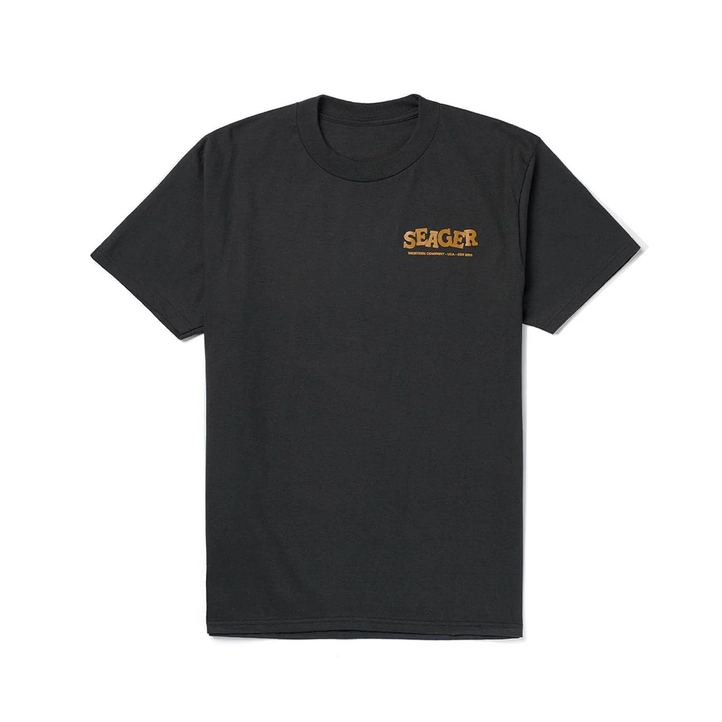 Horse Fried Tee Vintage Black