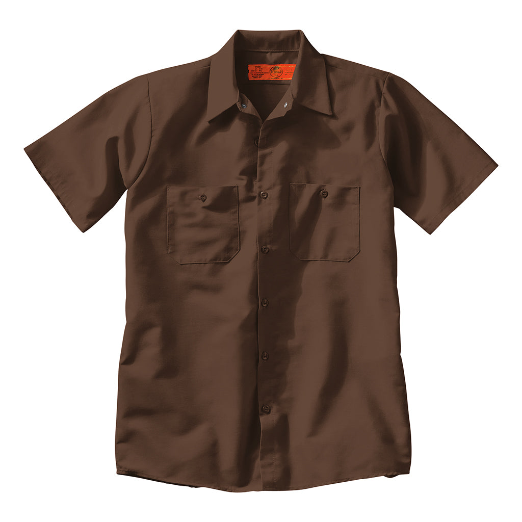 Industrial Work Shirt Brown