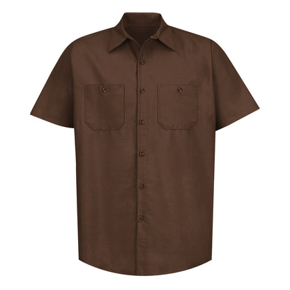 Industrial Work Shirt Brown