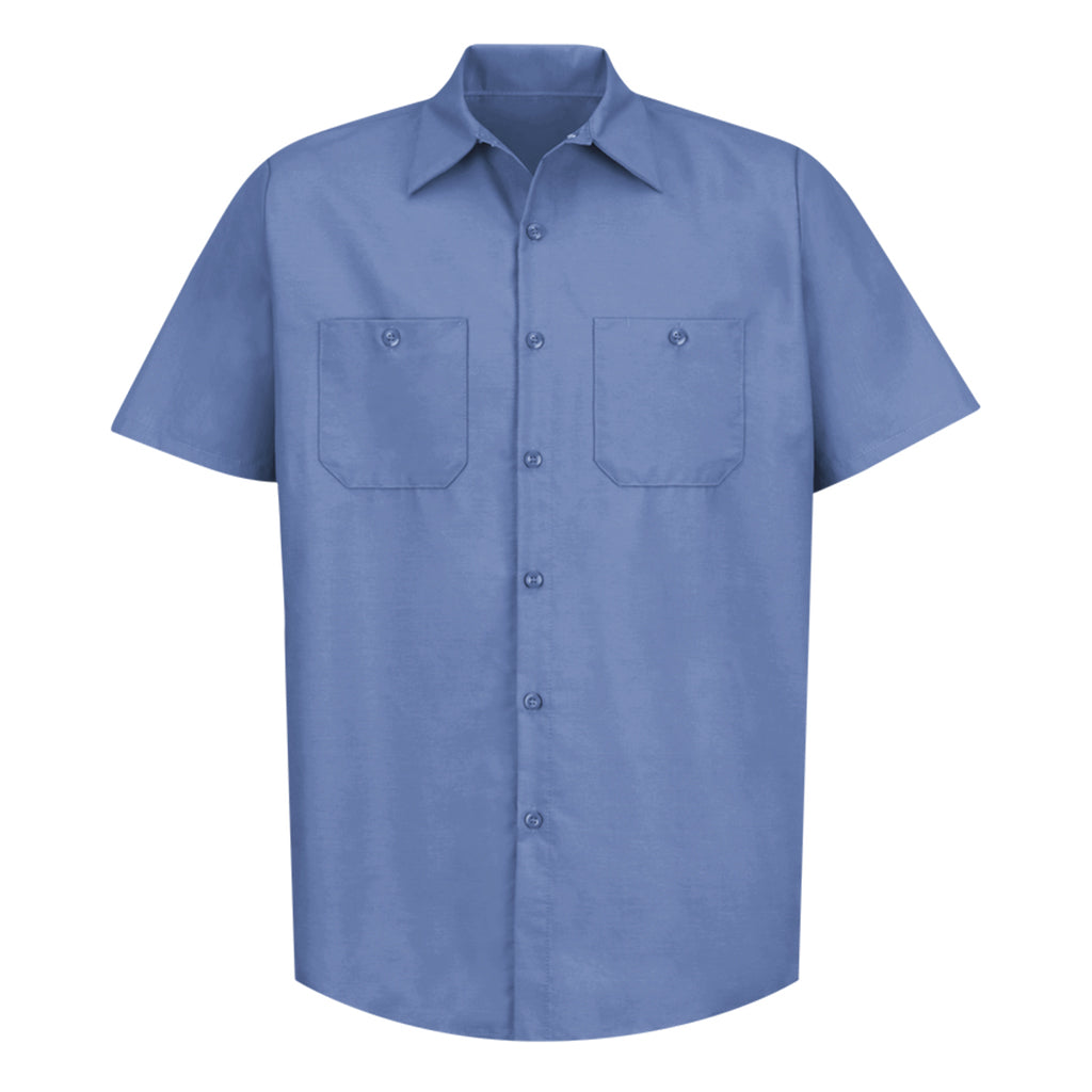 Industrial Work Shirt Petrol Blue