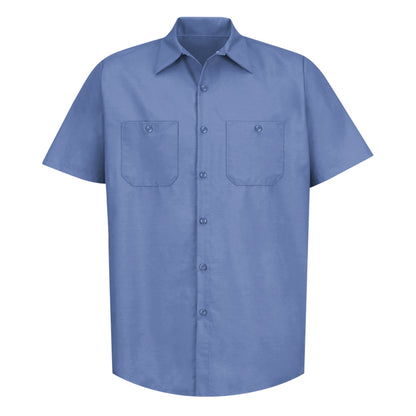 Industrial Work Shirt Petrol Blue