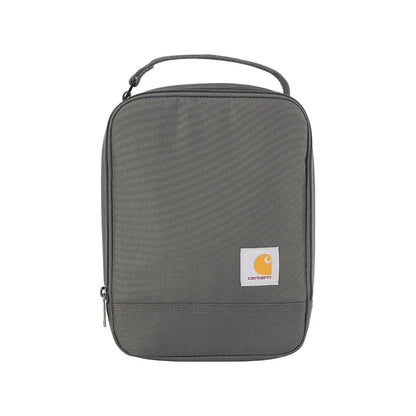 Gray cooler with Carhartt logo on a white background