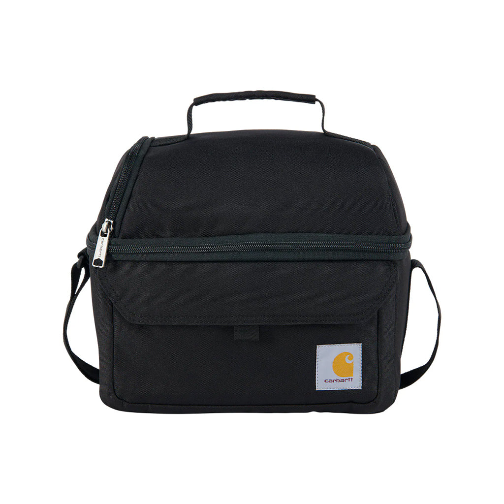 Black cooler with Carhartt logo on a white background